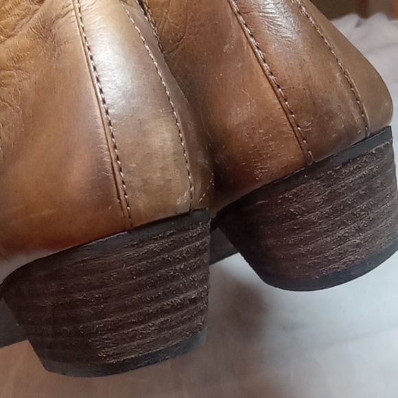 Vince camuto light brown ankle boots size 7.5 - Picture 4 of 9